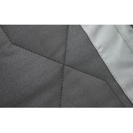 Foldable camping cot, grey