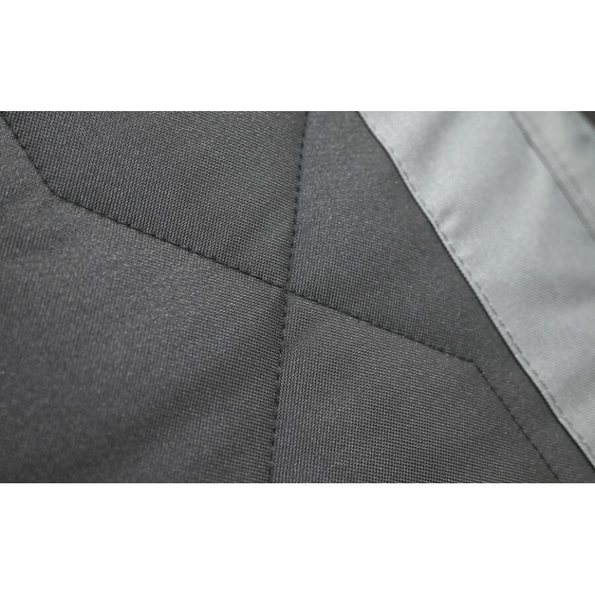 Foldable camping cot, grey