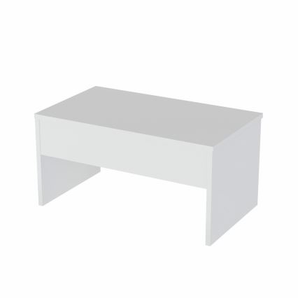 Foldable coffee table AKILLI 44,8x90 cm white