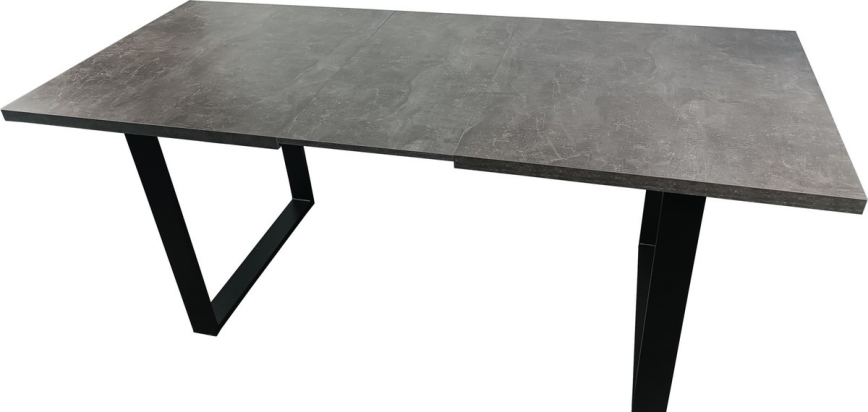 Foldable dining table COLIN grey