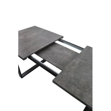 Foldable dining table COLIN grey