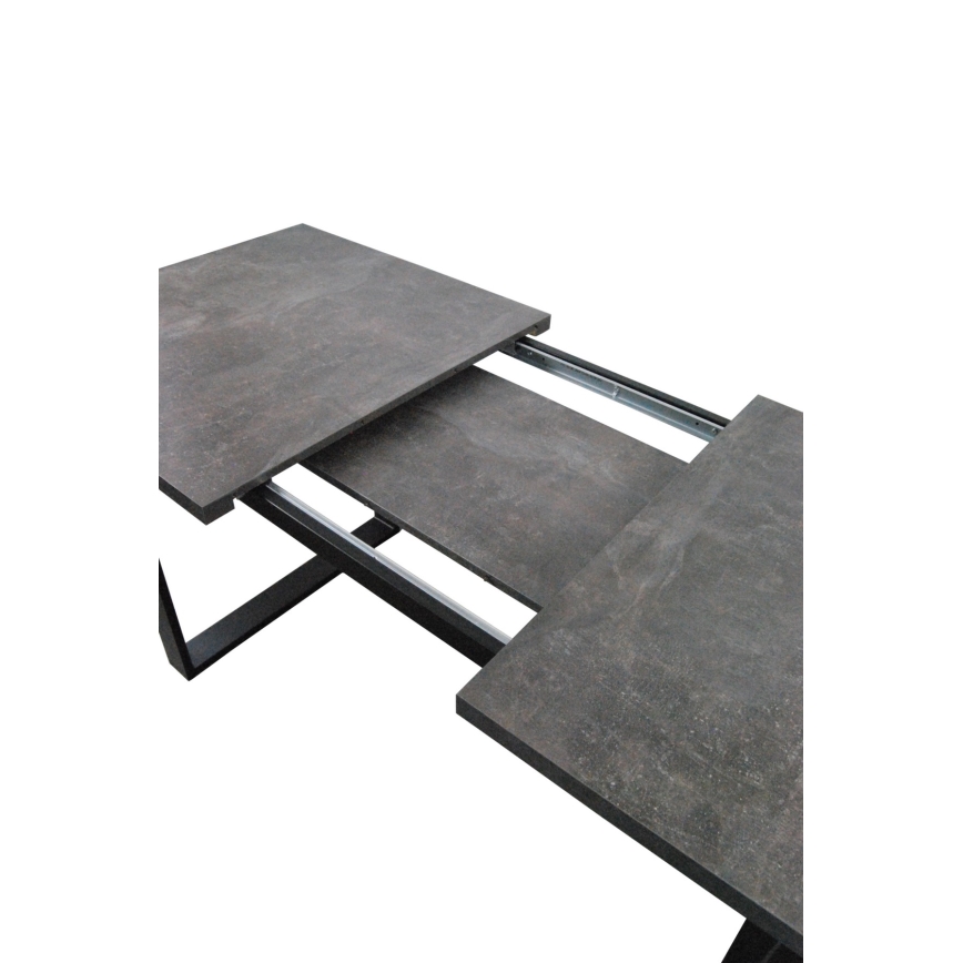 Foldable dining table COLIN grey