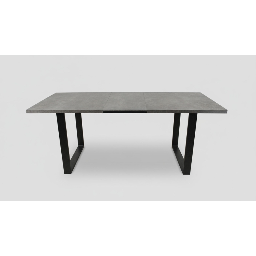 Foldable dining table COLIN grey