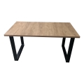 Foldable dining table COLIN oak
