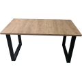 Foldable dining table COLIN oak