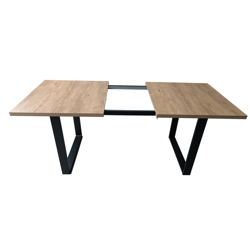 Foldable dining table COLIN oak