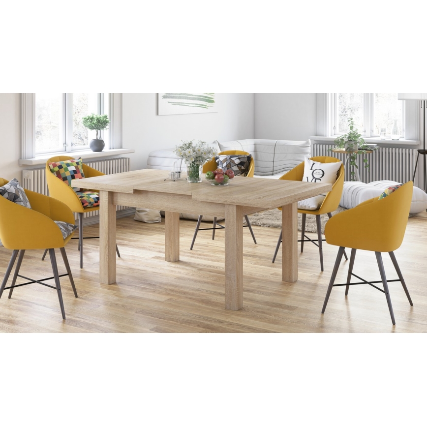 Foldable dining table for 12 people RALF oak sonoma