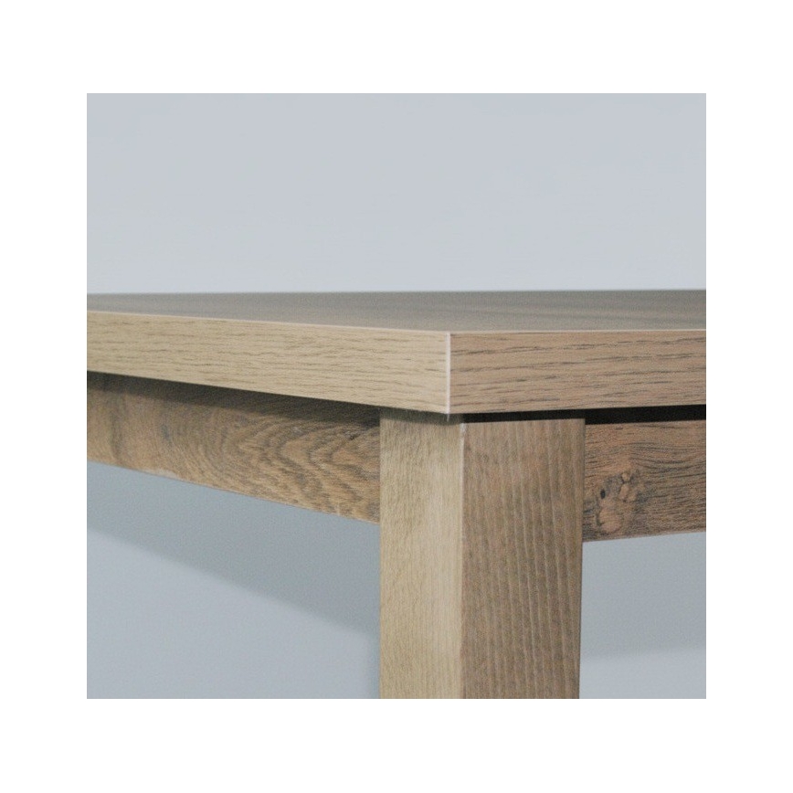 Foldable dining table LIAM oak