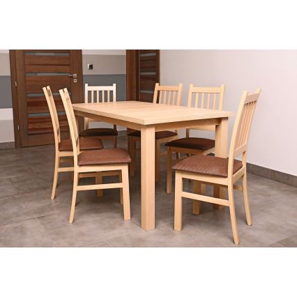 Foldable dining table LIAM oak sonoma