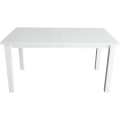 Foldable dining table LIAM white