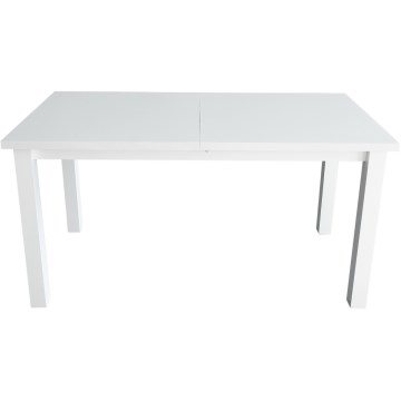 Foldable dining table LIAM white