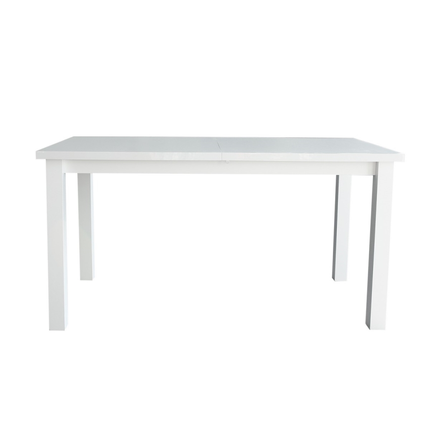 Foldable dining table LIAM white