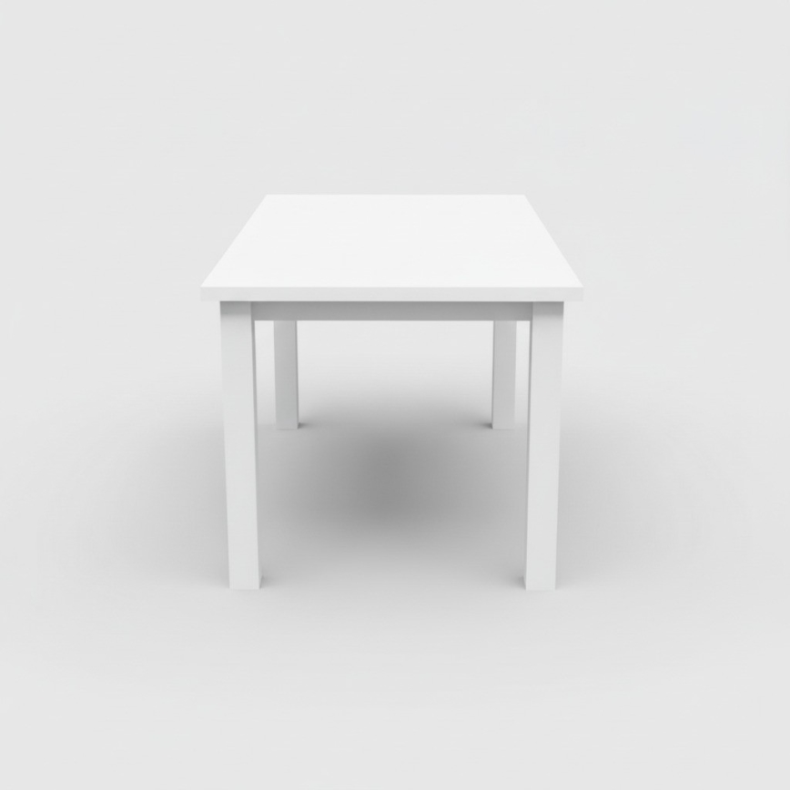 Foldable dining table LIAM white