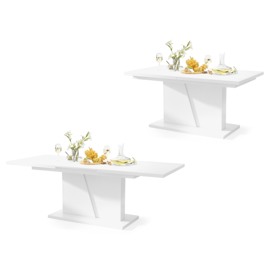 Foldable dining table NINO white