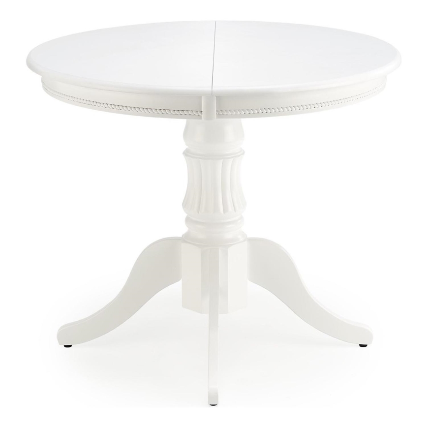Foldable dining table WILLIAM 75x124 cm white