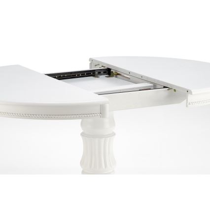 Foldable dining table WILLIAM 75x124 cm white