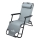 Folding adjustable chair grey/black