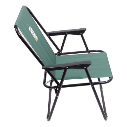 Folding camping chair green
