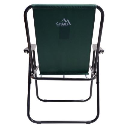 Folding camping chair green