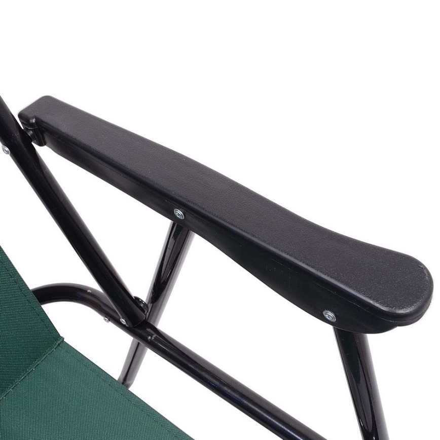 Folding camping chair green