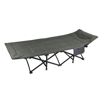 Folding Camping Cot – Grey