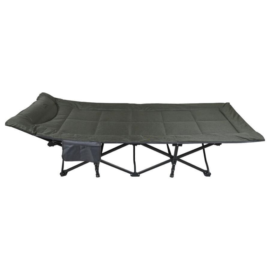Folding Camping Cot – Grey