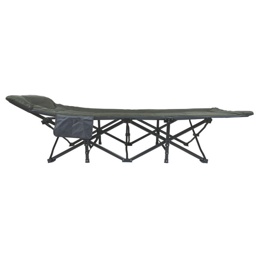 Folding Camping Cot – Grey