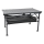 Folding camping table 118x70 cm anthracite