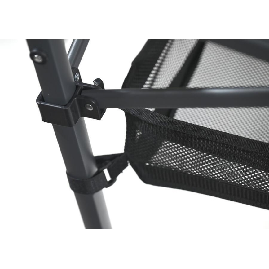 Folding camping table 118x70 cm anthracite