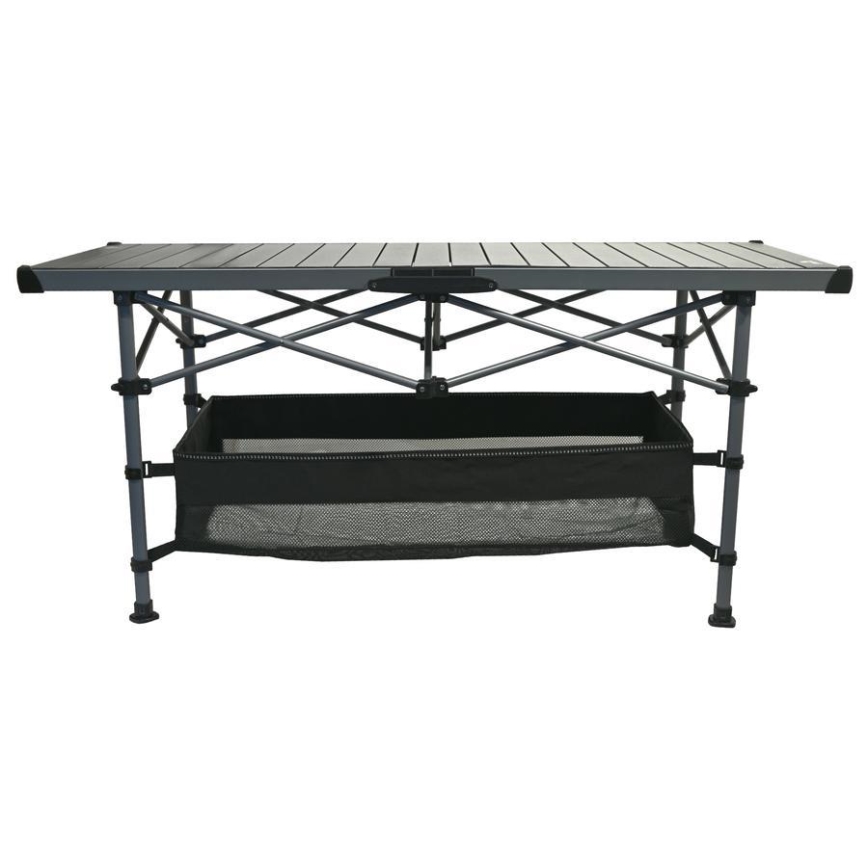 Folding camping table 123x55cm anthracite
