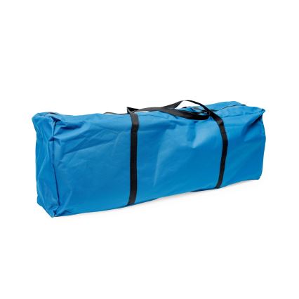 Folding camping table + 2x chair blue