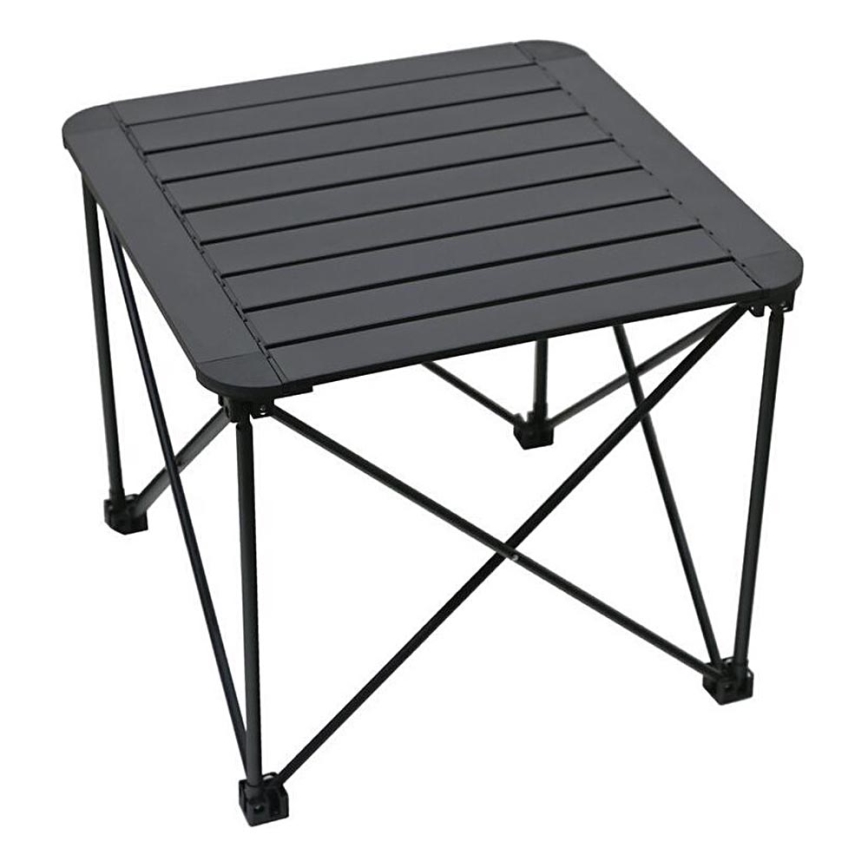 Folding camping table 52x52cm anthracite