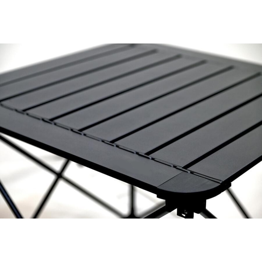 Folding camping table 52x52cm anthracite