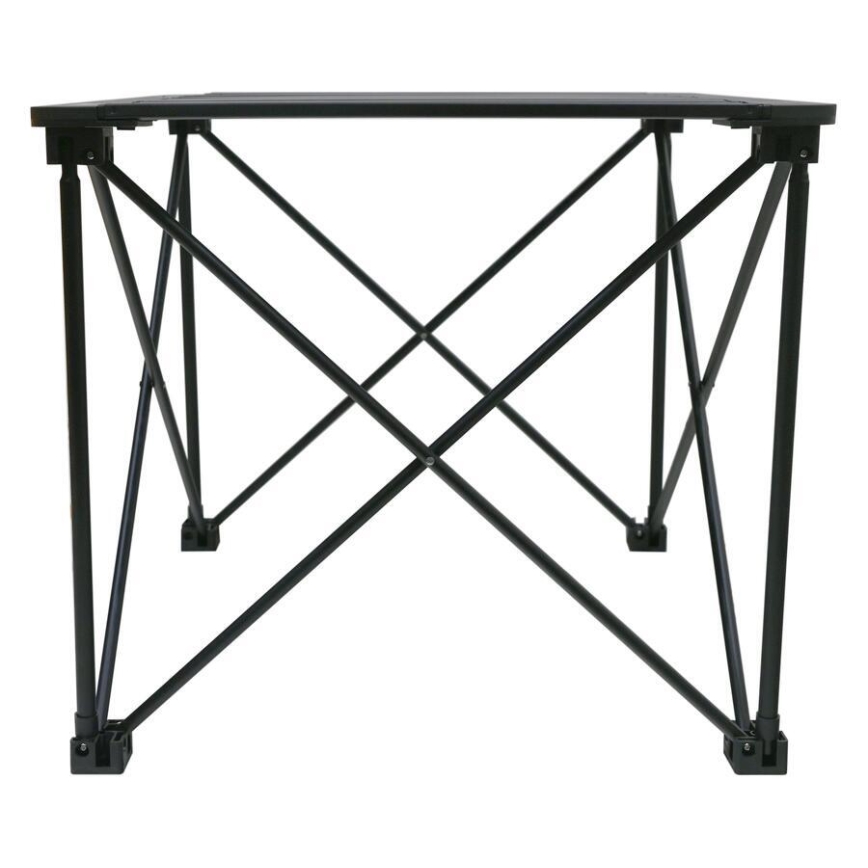 Folding camping table 52x52cm anthracite