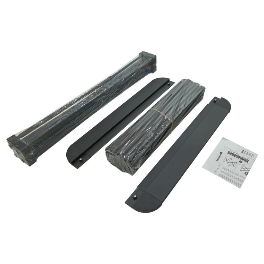 Folding camping table 52x52cm anthracite