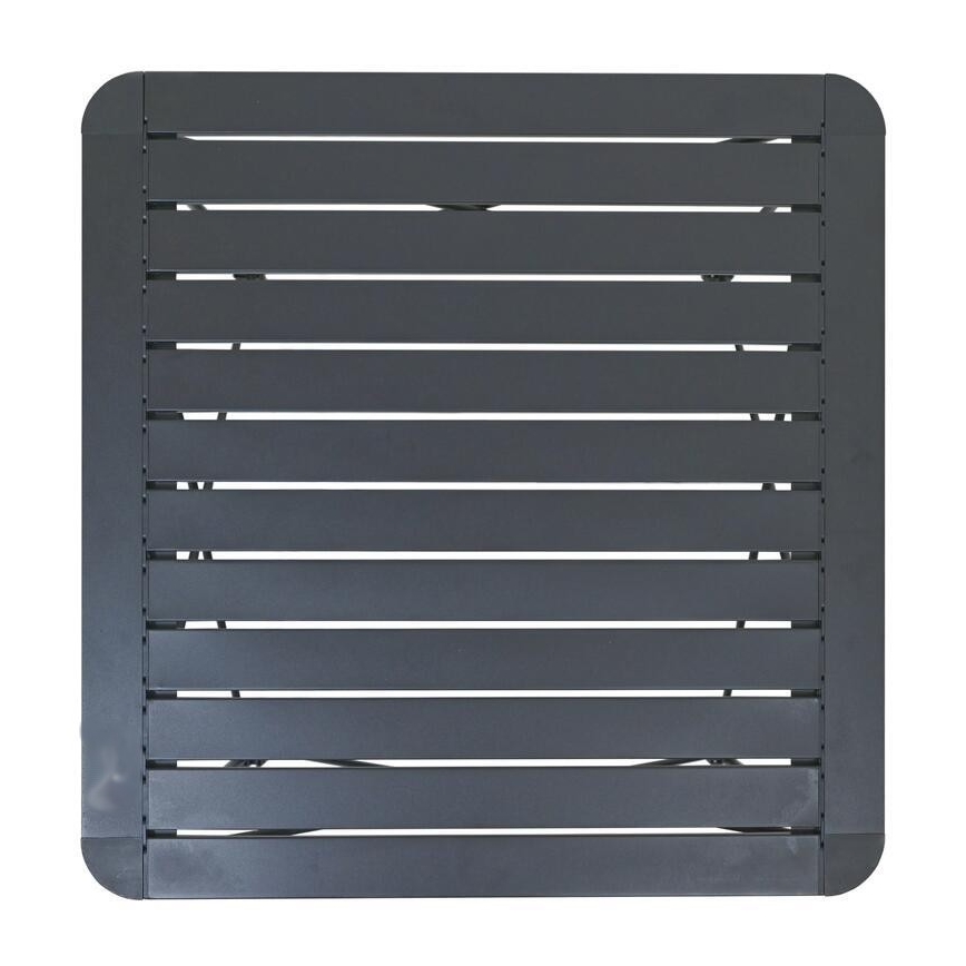 Folding camping table 70x70cm anthracite