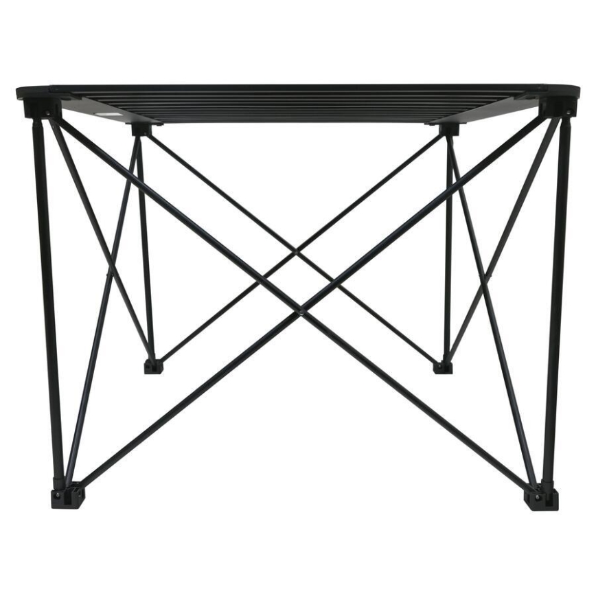 Folding camping table 70x70cm anthracite
