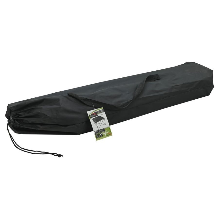 Folding camping table 70x70cm anthracite