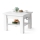 Folding coffee/dining table with lifting top CALEB white