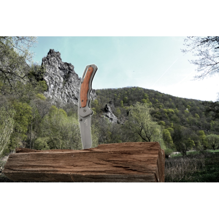 Folding knife with safety lock 20 cm