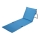 Folding lounger blue 160x55 cm