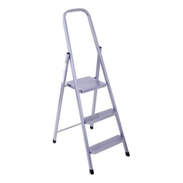 Folding step ladder 3 steps 132x45 cm