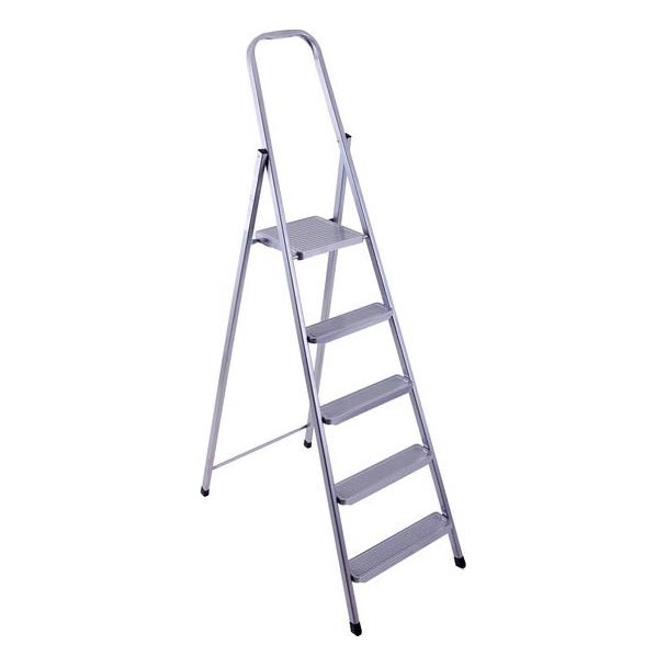 Folding step ladder 5 steps 180x51 cm
