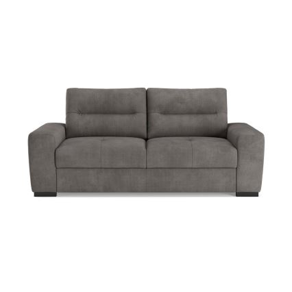 Folding three-seater sofa COMO grey