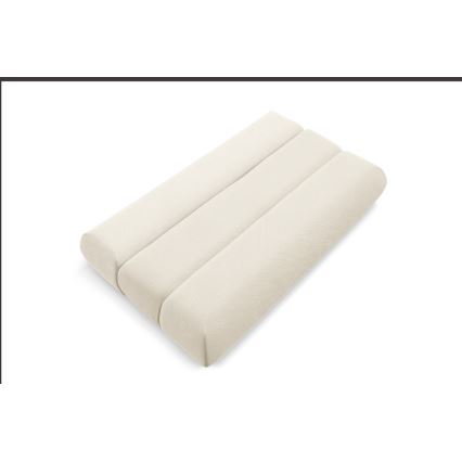 Folding three-seater sofa FANO creamy