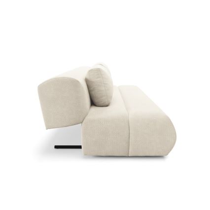 Folding three-seater sofa FANO creamy