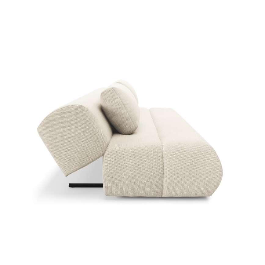 Folding three-seater sofa FANO creamy