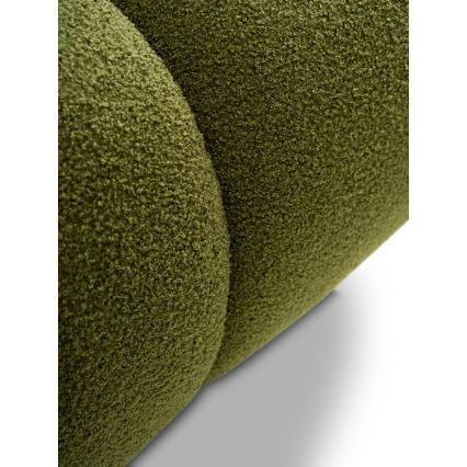 Folding three-seater sofa with a storage space NUORO green
