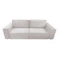 Folding three-seater sofa with a storage space RONDA beige