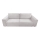 Folding three-seater sofa with a storage space RONDA beige